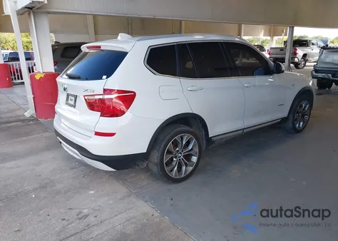 2016 BMW X3 xDrive28I from USA, damaged, VIN 5UXWX9C52G0D72890